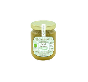 Miel de Provence crémeux au Chanvre CBD BIO - IGP Provence - Miel au cannabis - Barong CBD Shop